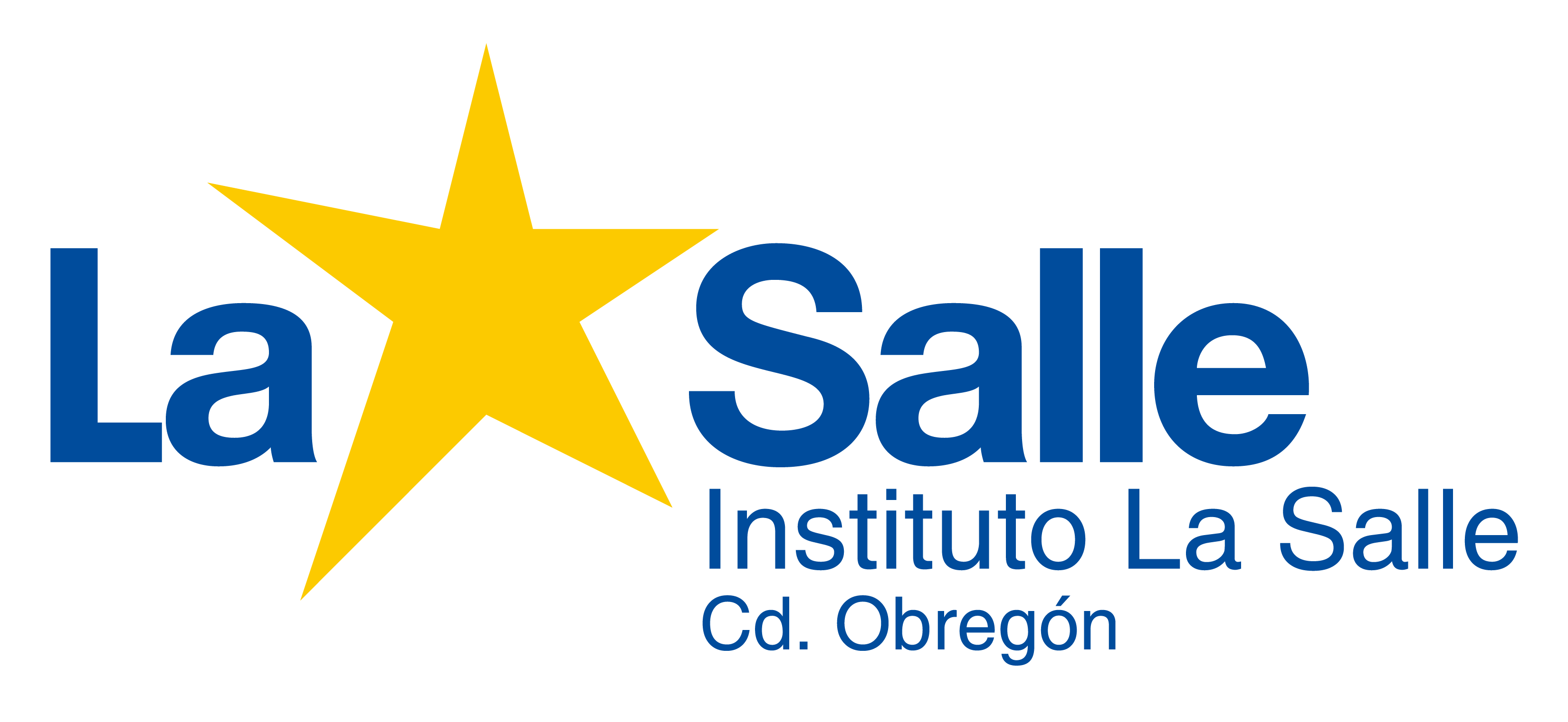 Logotipo de preparatoria La Salle en ciudad obregón